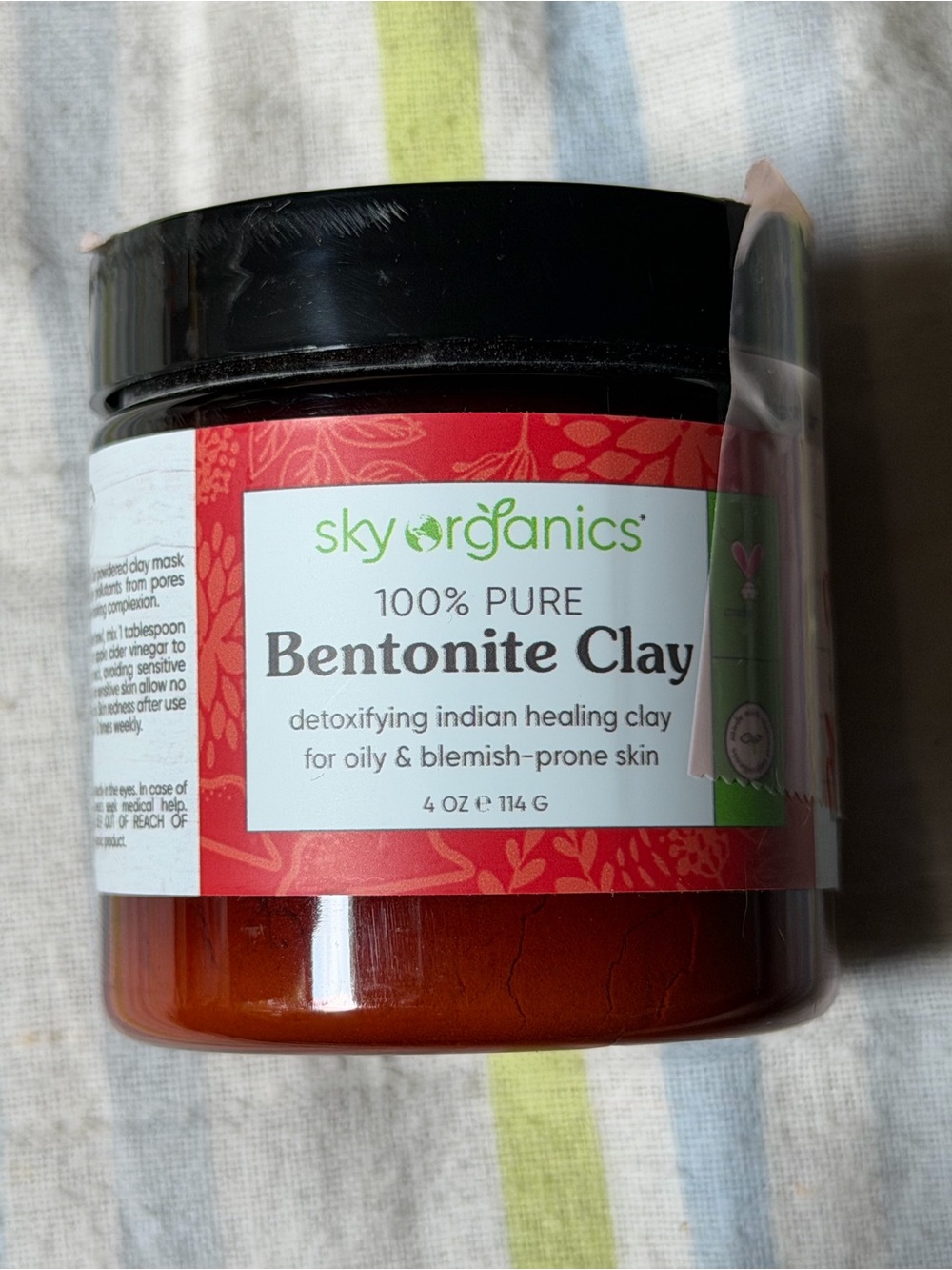 Sky Organics Bentonite Clay